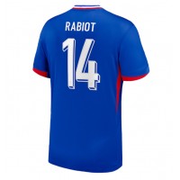 Echipament fotbal Franţa Adrien Rabiot #14 Tricou Acasa European 2024 maneca scurta